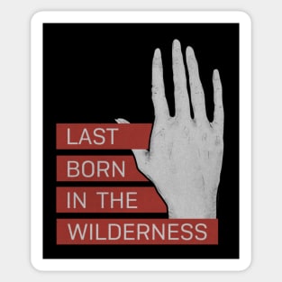 Retro Last Born (RED LOGO) Sticker